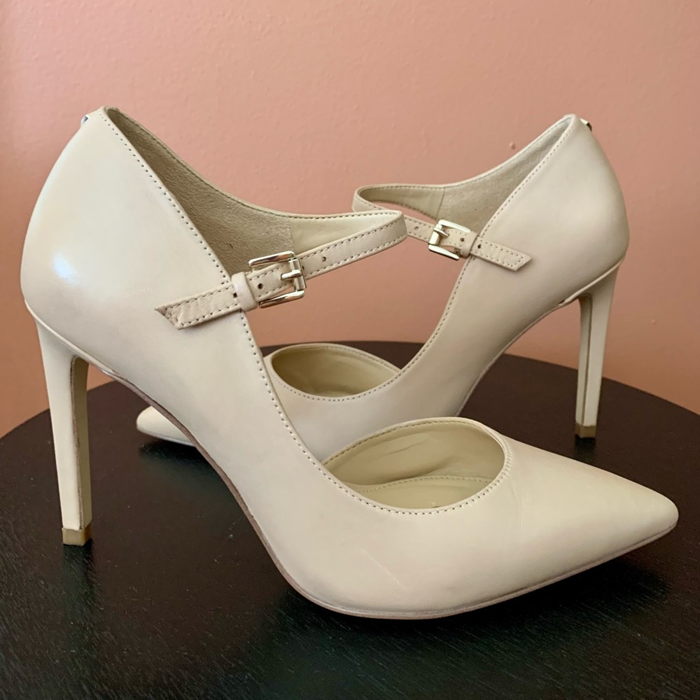 Sam Edelman Nora Nude Strap Pumps